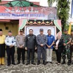 DEKLARASI: Kepala BNN Provinsi Jambi bersama Bupati dan dan wakil Bupati Bungo serta unsur forkopimda dalam acara deklarasi perang melawan narkoba